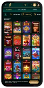 Cashed Casino Mobile-App mit exklusiven Spielautomaten, Bonusangeboten und Casino-Lobby im dunkelgrünen Premium-Design auf dem Smartphone.